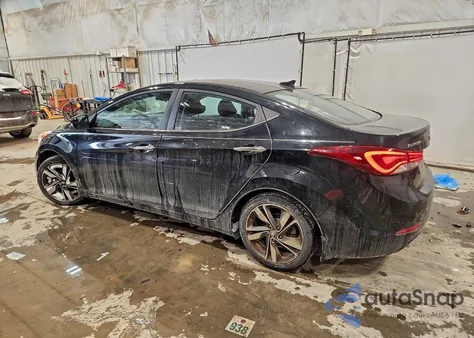 2015 Hyundai Elantra Se from USA, damaged, VIN KMHDH4AE2FU263597